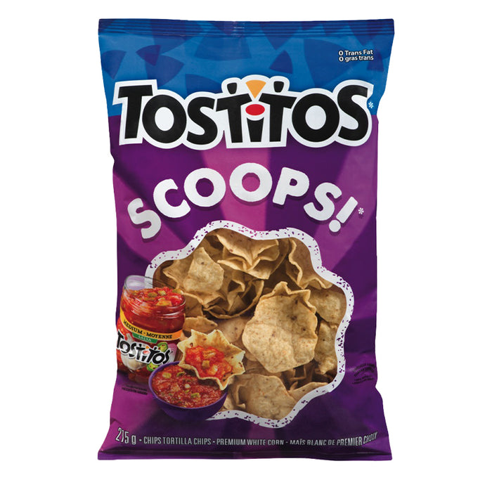 TOSTITOS TORTILLA CHIPS SCOOPS! 215G