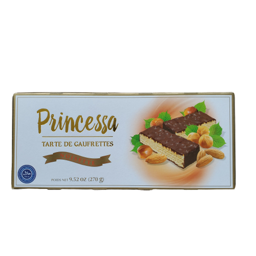 WAFER CAKE "PRINCESSA" WITH NUTS 260G
