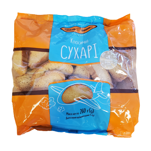 KIIVHLEB DRY BREAD CLASSIC 260G