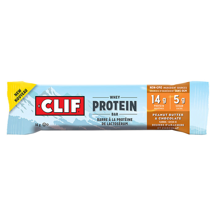 CLIF BAR 56G GRANOLA & MISC BARS PROTEIN BAR LACTOSERUM PEANUT BUTTER IN CHOCOLATE