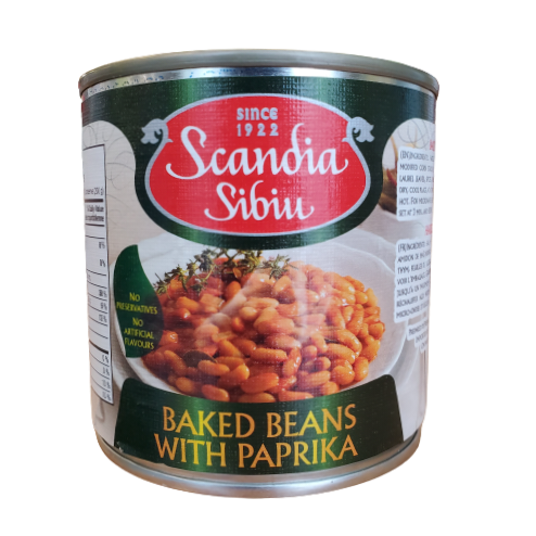 SCANDIA SIBIU BAKED BEANS WITH PAPRIKA 400G