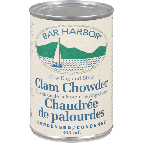 BAR HARBOR CLAM CHOWDER NEW ENGLAND STYLE CONDENSED 398ML