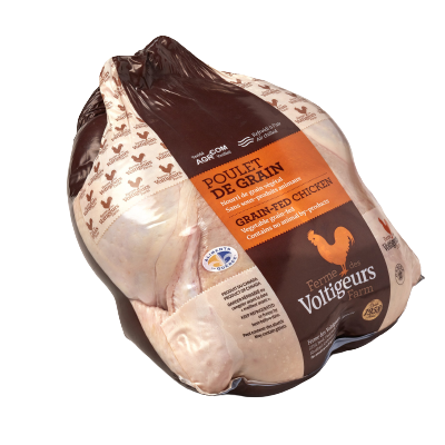 GRASS FED WHOLE CHICKEN FERME VOLTIGEURS (401)