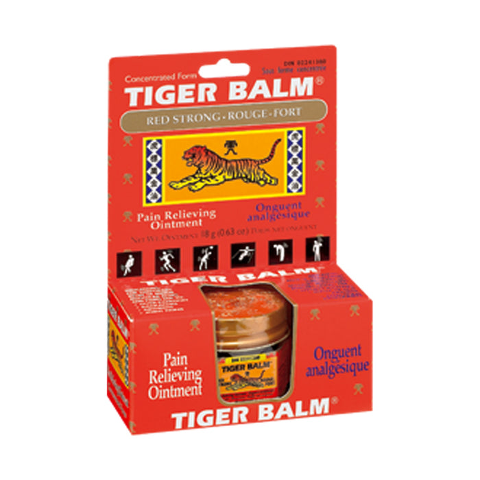 TIGER BALM 18G BODY CARE PAIN RELIEVING OINTMENT RED STRONG