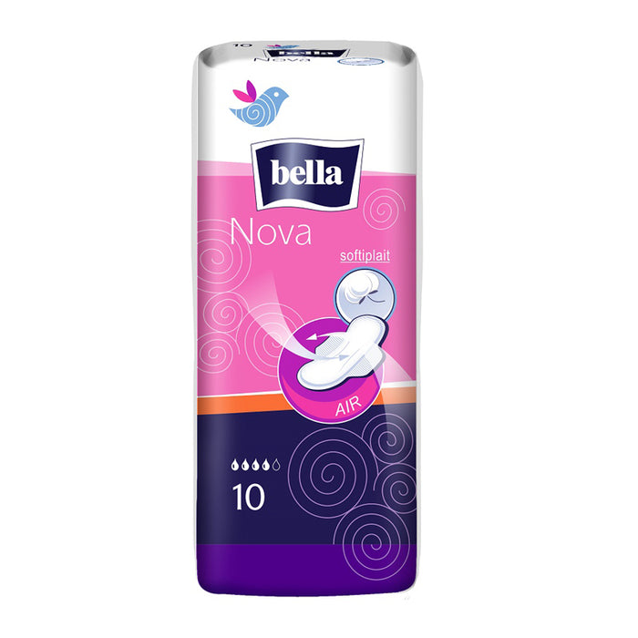 BELLA NOVA 10 PADS BODY CARE BREATHABLE SANITARY PADS