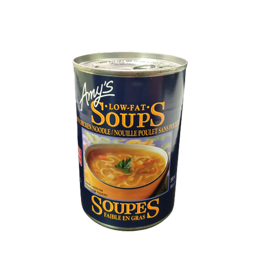 AMY'S ORGANIC SOUPS NO CHICKEN NOODLE 398ML