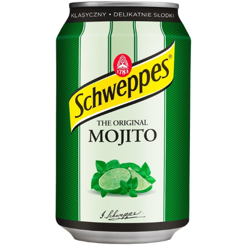 SCHWEPPES THE ORIGINAL MOJITO DRINK 330ML