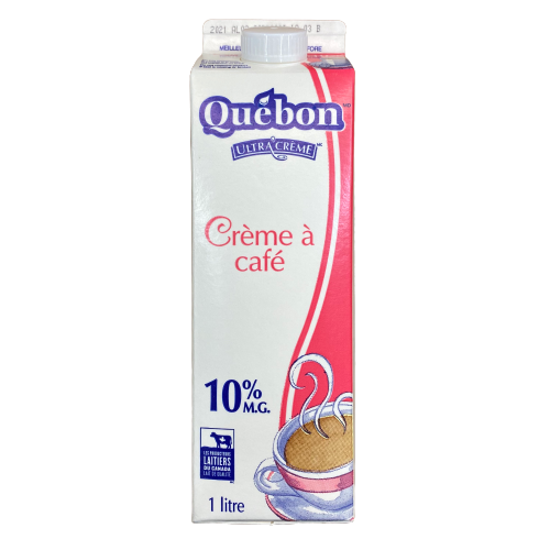 QUEBON COFFEE CREAM 10% 1L