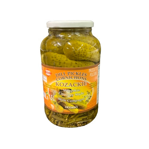KOZACKIE DILL PICKLED COUNTRY STYLE 1.5L