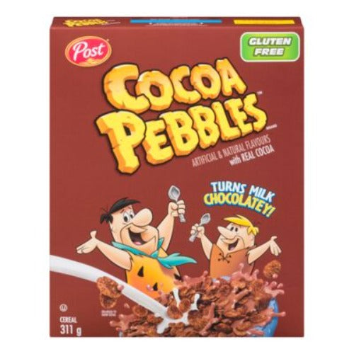 POST COCOA PEBBLES REAL COCOA CEREAL 311G