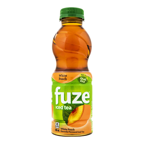 FUZE ICED REAL PEACH TEA 500ML