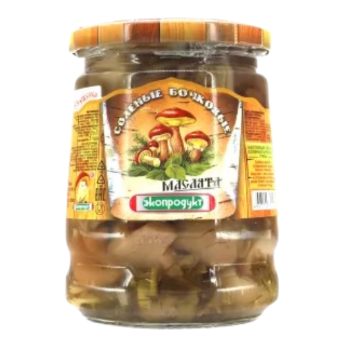 ECOPRODUCT SALTED HONEY BUTTER MUSHROOMS MASLEATA 540G