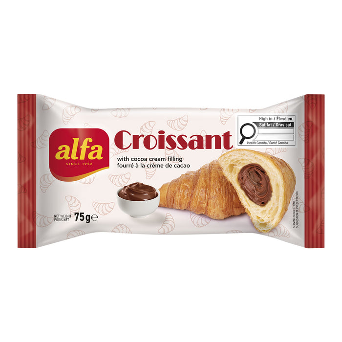ALFA CROISSANT COCOA CREAM FILLING 75G