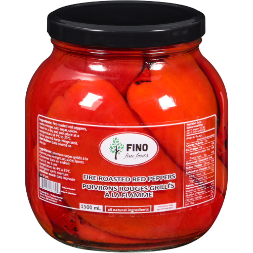 FINO FIRE ROASTED RED PEPPERS 1500ML