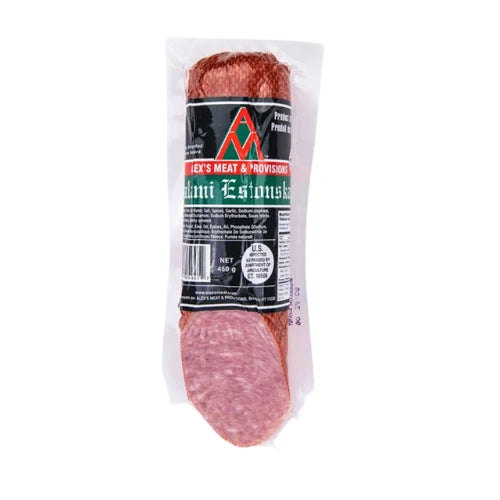 ALEX'S MEAT BALTIC PORK SALAMI 450G
