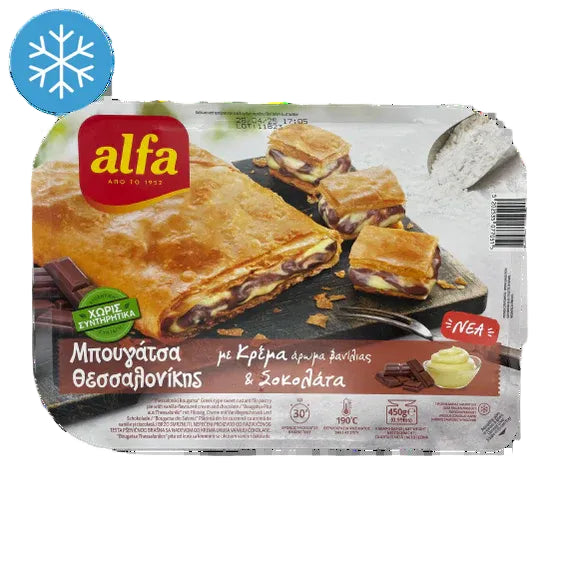 ALFA SWEET BOUGATSA VANILLA FLAVOURED CREAM 450G