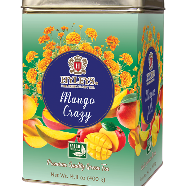 HYLEYS GREEN TEA WITH MANGO CRAZY 400G