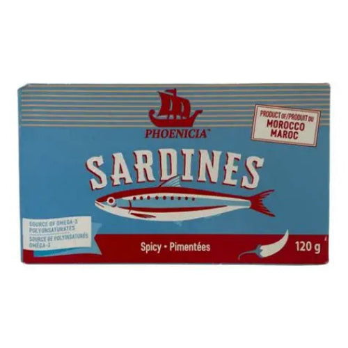 PHOENICIA SARDINES SPICY 120G