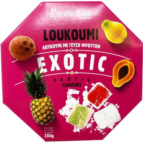 CANDIANUTS LOUKOUMI EXOTIC FLAVOURS 200G