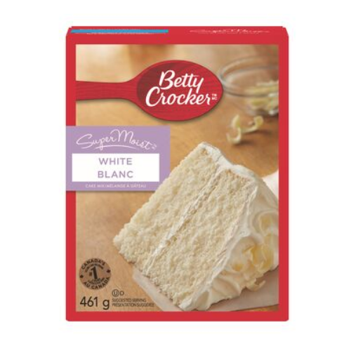 BETTY CROCKER DEVIL'S FOOD WHITE CAKE MIX 461G