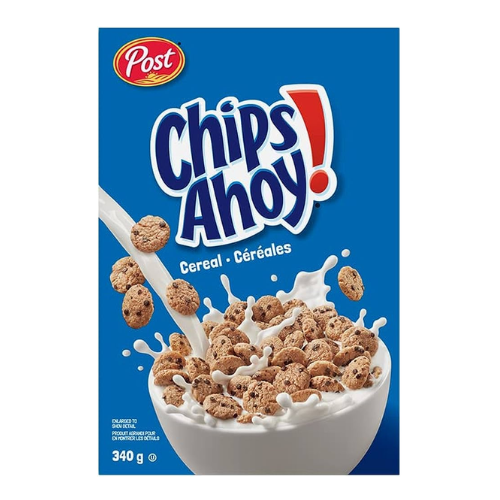 POST CHIPS AHOY CEREAL 340G