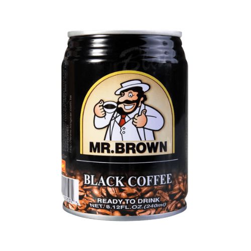 MR BROWN ICED BLACK COFFEE 240ML