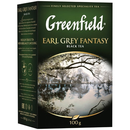 GREENFIELD EARL GREY FANTASY BLACK TEA 100G