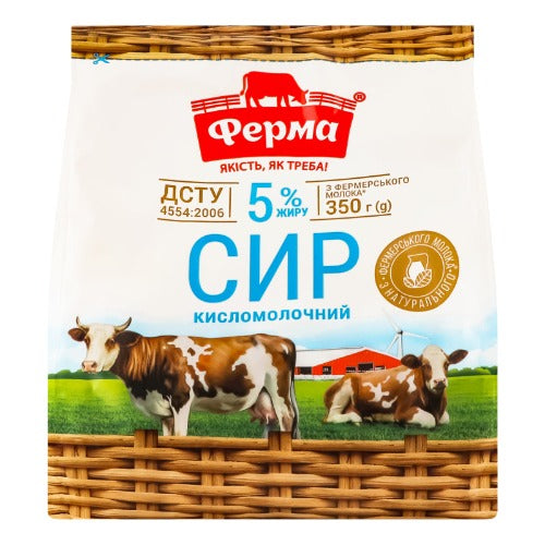 FERMA COTTAGE CHEESE 5% 350G