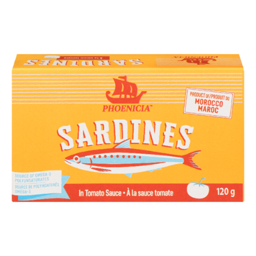 PHOENICIA SARDINES IN TOMATO SAUCE 120G