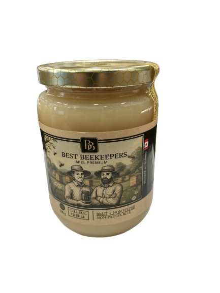 BEST BEEKEEPERS LIND CLOVER RAW UNFILTERED HONEY 500G