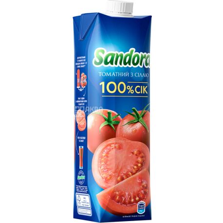 SANDORA TOMATO JUICE 0.95L