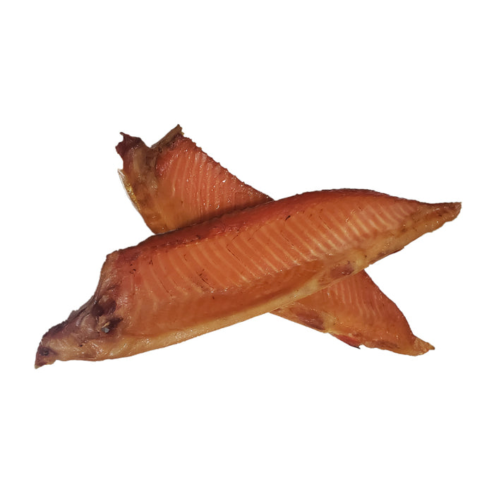 SMOKED SALMON BELLY TRIMMING SOLD BY KG (4204)