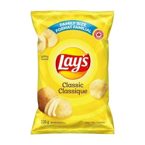 LAYS POTATO CHIPS CLASSIC FAMILY SIZE 235G