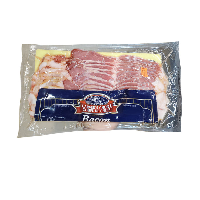 CARVER'S CHOICE 500G BACON