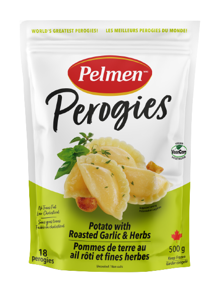 PELMEN FOODS POTATO WITH ROASTED GARLIC AND HERBS 500G