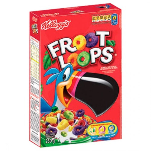 KELLOGGS FROOT LOOPS CEREAL 230G