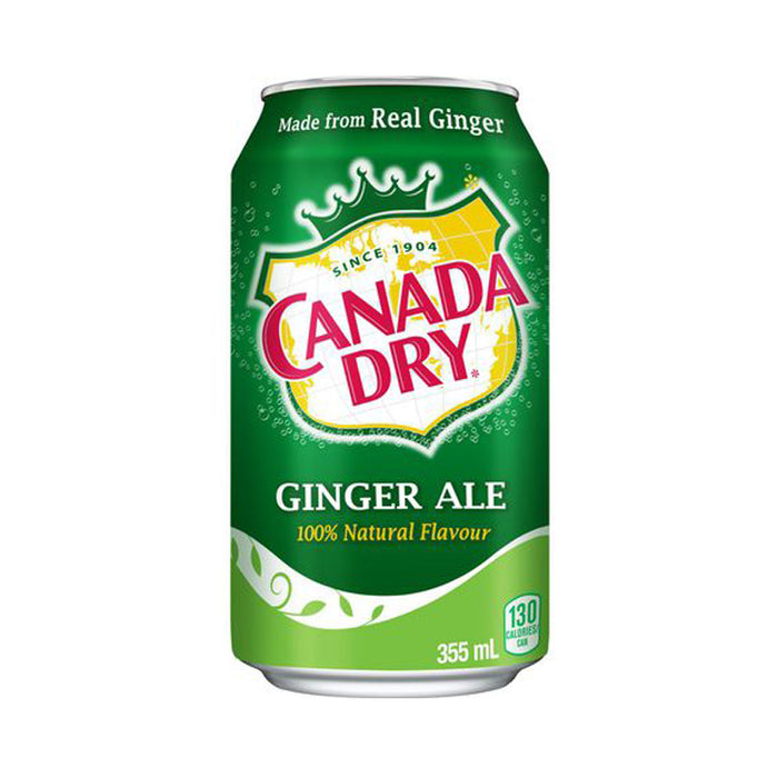 CANADA DRY GINGER ALE FLAVOR 355ML