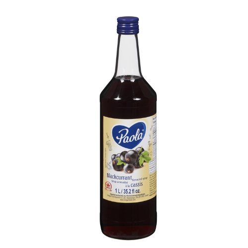 POLONIA SYRUP BLACKCURRANT SYRUP 1L