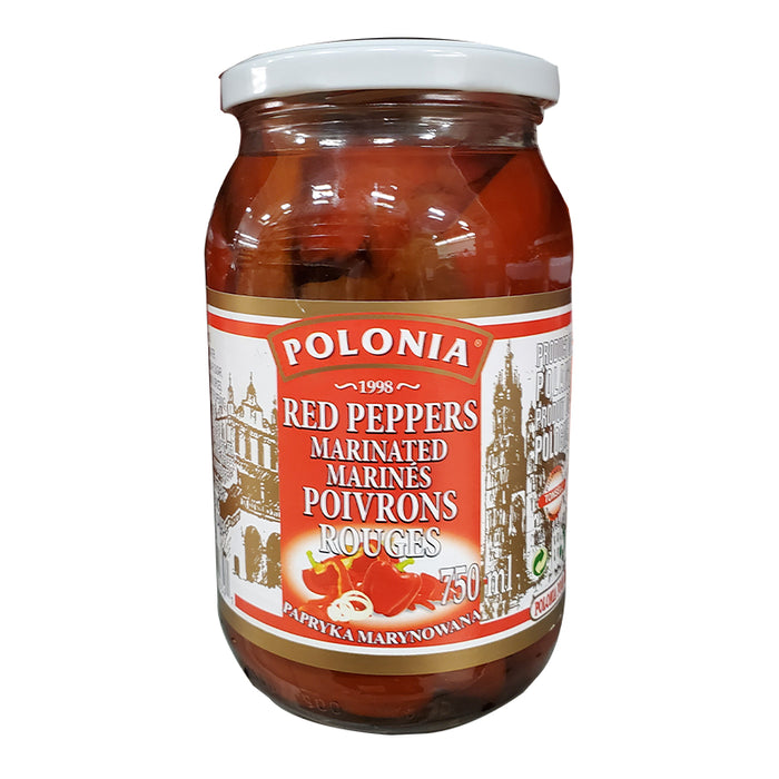TONSELL POLONIA RED PEPPERS MARINATED 750ML
