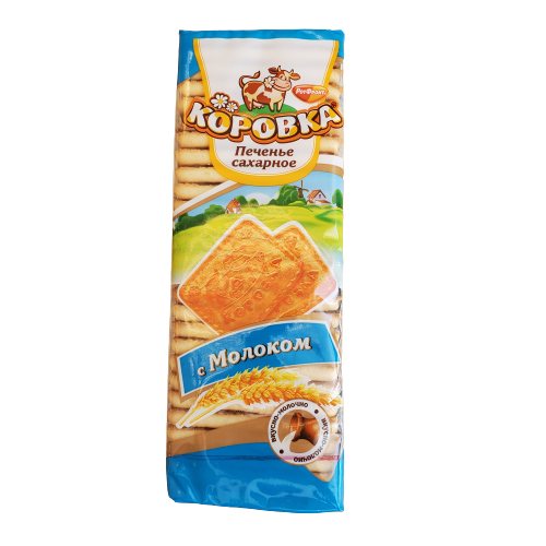 ROTFRONT KOROVKA SWEET BISCUITS WITH MILK 375G