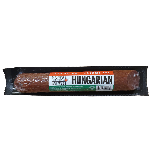 GREAT CANADIAN MEAT HUNGARIAN DRY SAUSAGE 275G