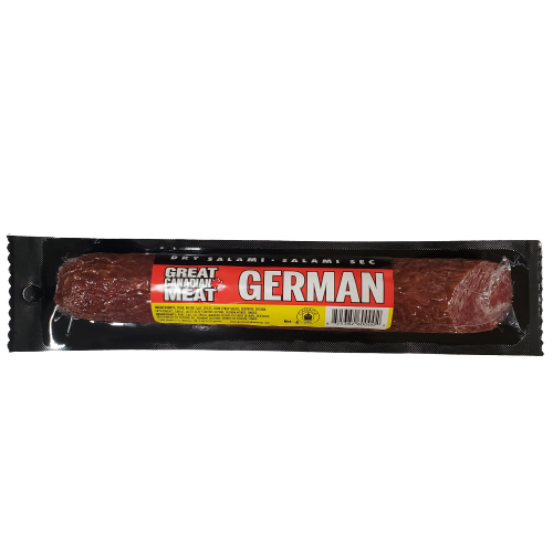 GREAT CANADIAN MEAT GERMAN DRY SAUSAGE 275G