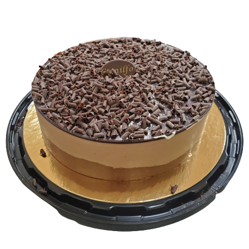 COMILFO MOUSSE THREE CHOCOLATE 8 INCH