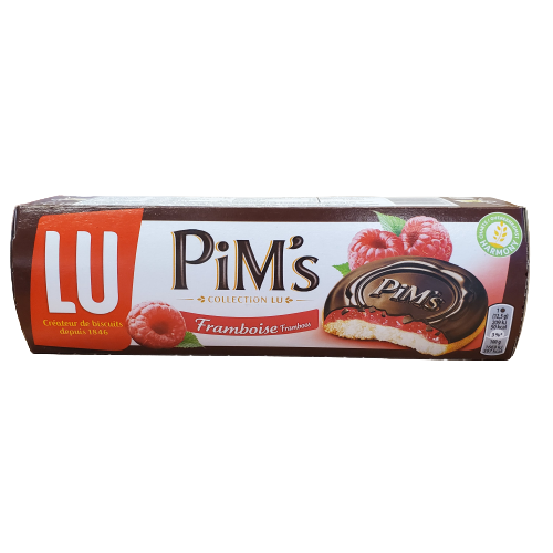 LU PIM'S RAPSBERRY CHOCOLATE COOKIES 150G