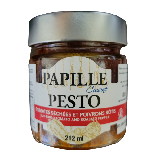 PAPILLE PESTO SUN DRIED TOMATO & ROASTED PEPPER 212ML