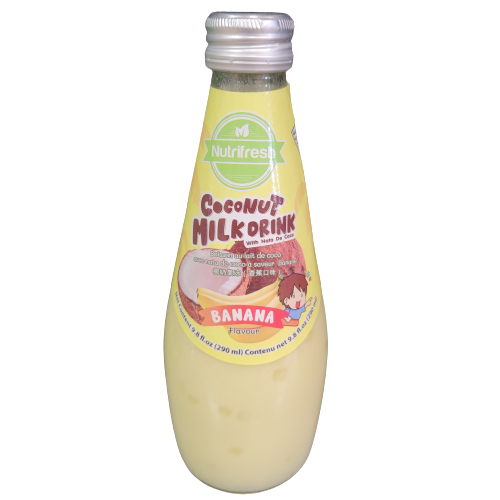 NUTRIFRESH COCONUT MILK DRINK BANANA FLAVOR 290ML