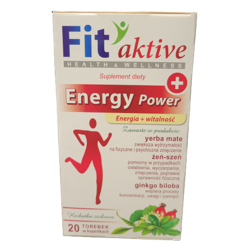 MALWA FIT AKTIVE DIET SUPPLEMENT ENERGY POWER 20 x 2G