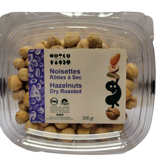 CREATIVE NUTS HAZELNUTS DRY ROASTED 200G