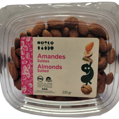 CREATIVE NUTS ALMONDS SALTED 230G