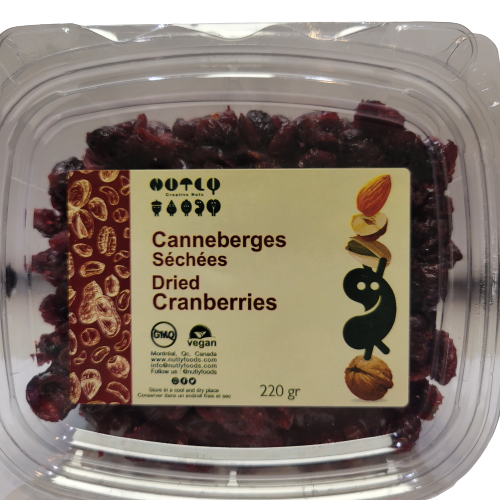CREATIVE NUTS DRIED CRANBERRIES 220G